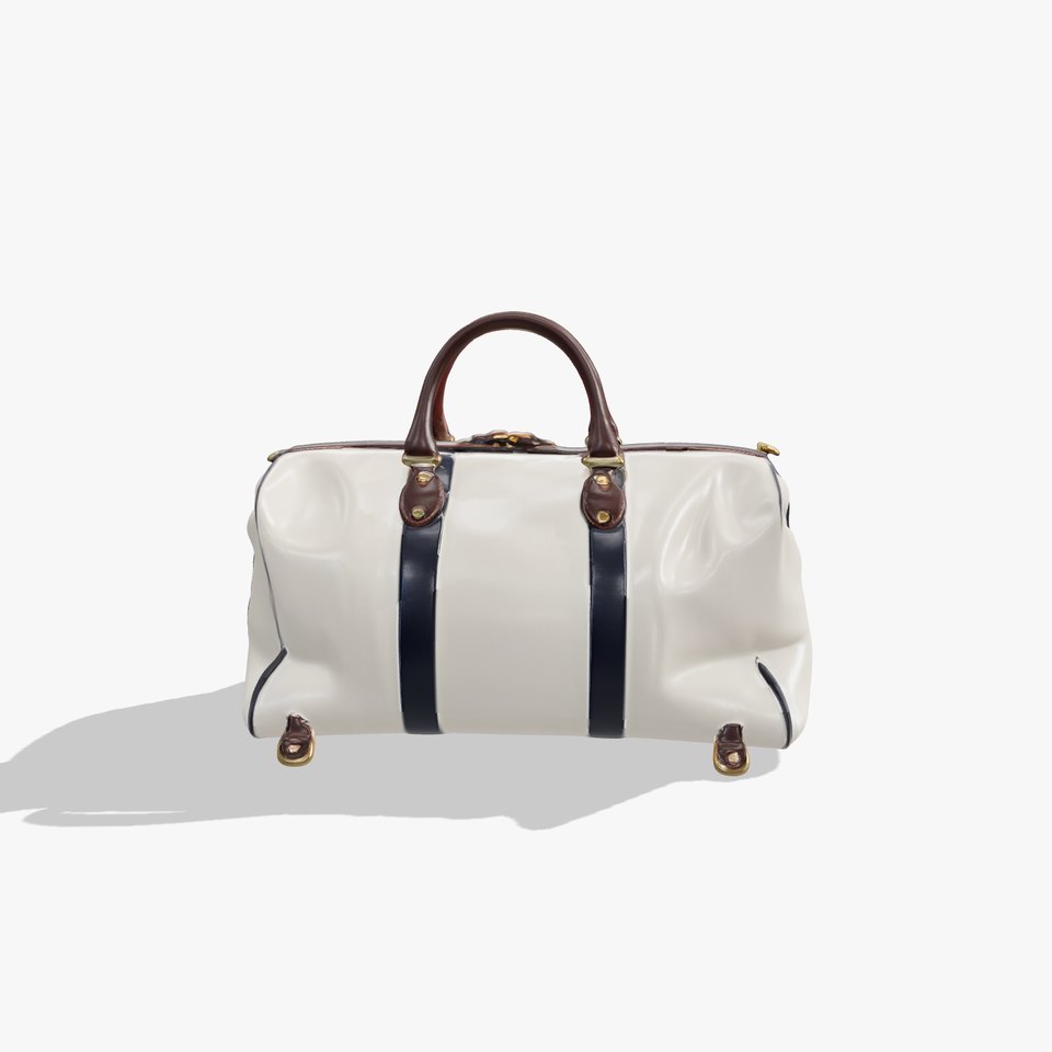 Elegant Canvas Duffle Bag D Model Pack